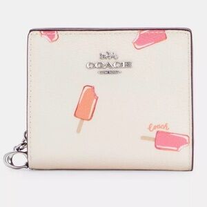 Coach Popsicle snap wallet